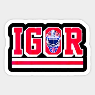 igor shesterkin hockey Sticker